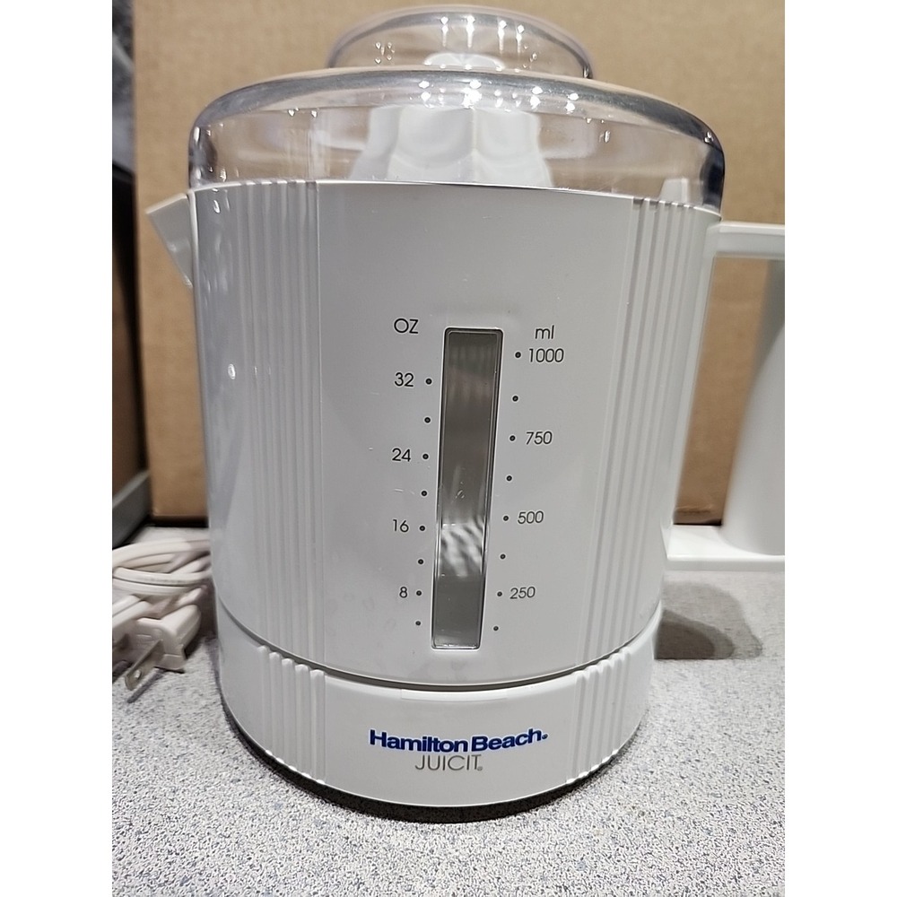 Hamilton Beach 32 Oz Juicit  Electric Juicer Used In Good Condition